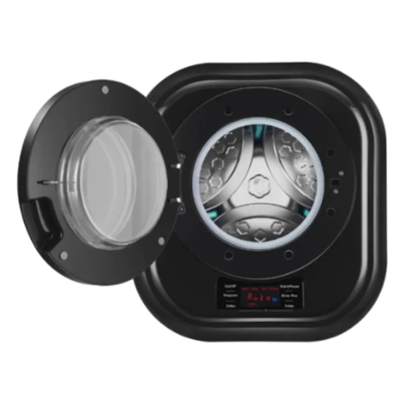 نمط جديد نظام غسيل القافلة السوداء RV غسالة للسفر التخييم الملحقات