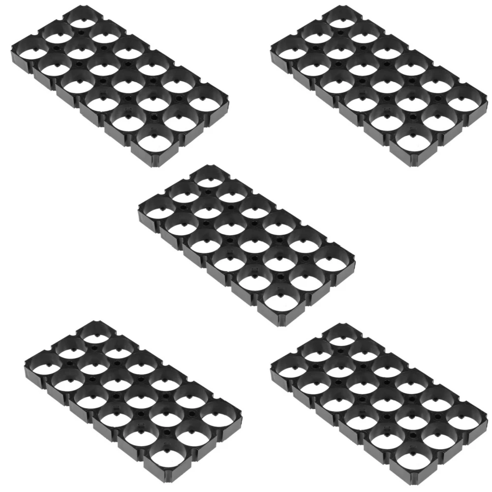 5Pcs/1Pcs 3x6 Cell Holder 18650 Lithium Battery Case Holder Batteries Pack Plastic Holder Bracket for 18650 Battery Pack Storage