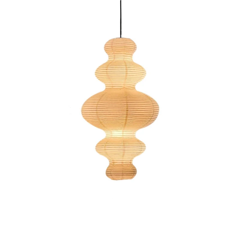 

Rice Paper Pendant Lamp Ceiling Suspension Chandelier Floor Light with E27 Bulb Living Room Art Decor