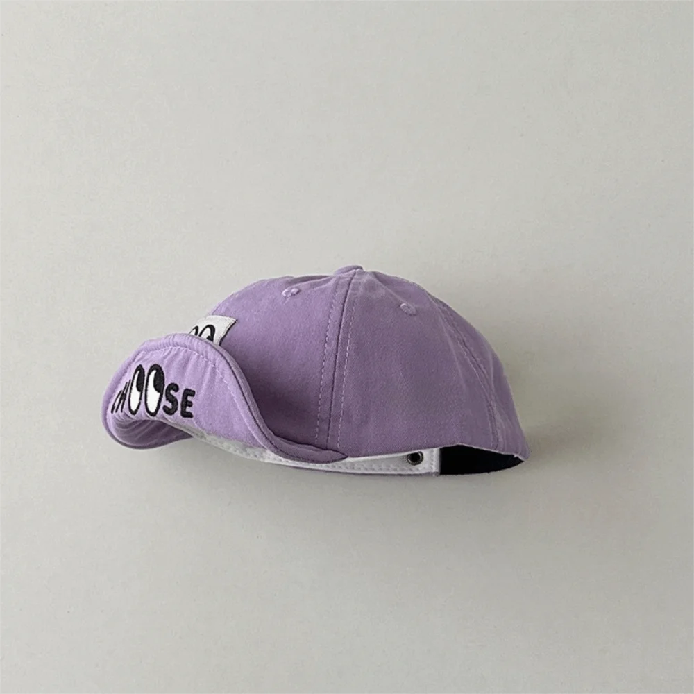 

New Cartoon Children Sun Hat Cotton Funny Eyes Baby Baseball Hat Sun Protection Infant Cap Outdoor