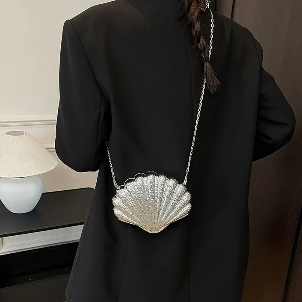 

Новинка 2025, милая акриловая сумка на цепочке с гребешком, женский элегантный клатч через плечо, вечерний кошелек, элегантный вечерние свадебный клатч