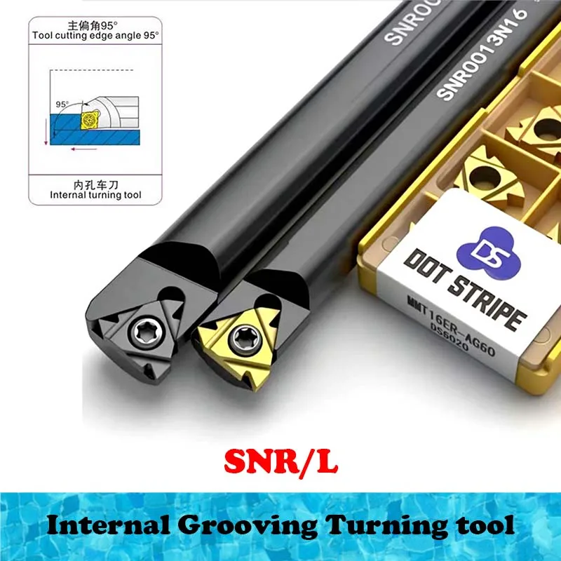 

SNR0008K11 SNR0010K11 SNR0012M11 SNR0013M16 SNR0016Q16 Держатель инструмента для точения внутренней резьбы 10 шт. MMT11IR AG60 твердосплавная вставка SNR