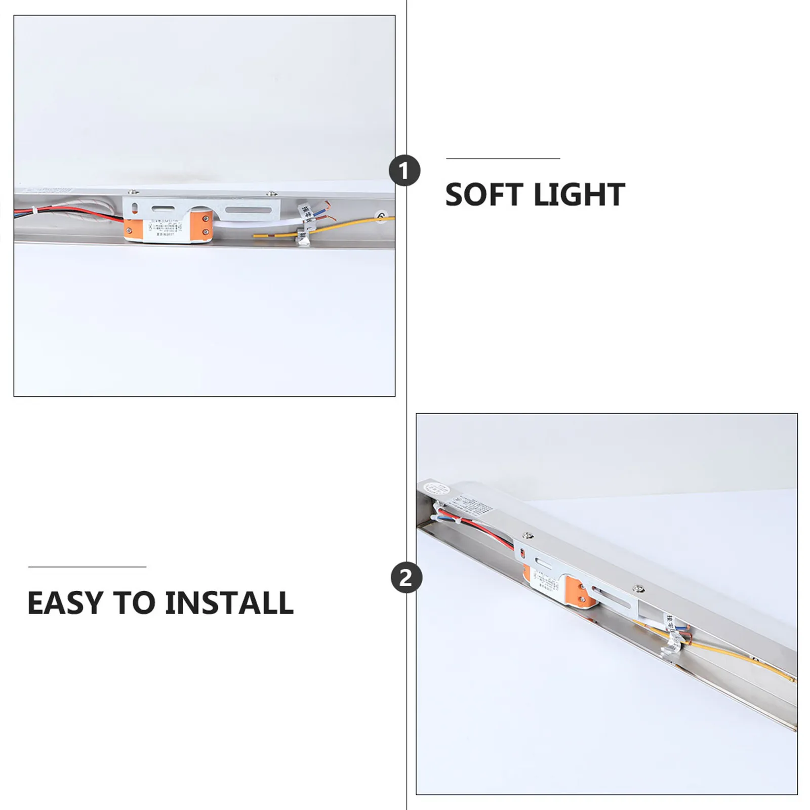 

LED Mirror Wall Lamp Silver 9W 42cm Adjustable Light Angle Stainless Steel for Bedroom Bathroom Makeup Mirror Headlight