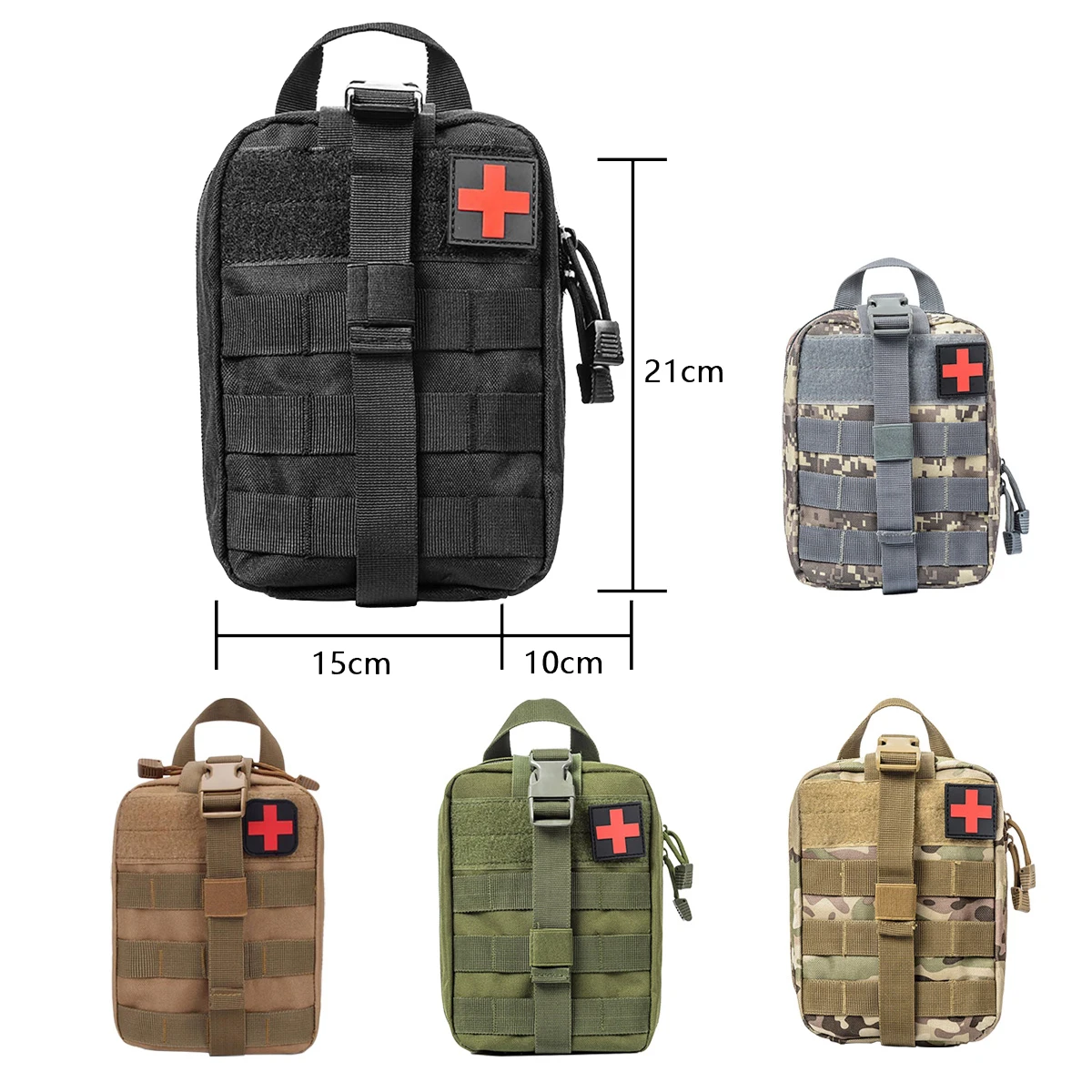 

Tactical First Aid Kits Medical Bag Emergency Outdoor Hunting Car Camping Molle Survival Tool Pouch Organizer Medical Bag