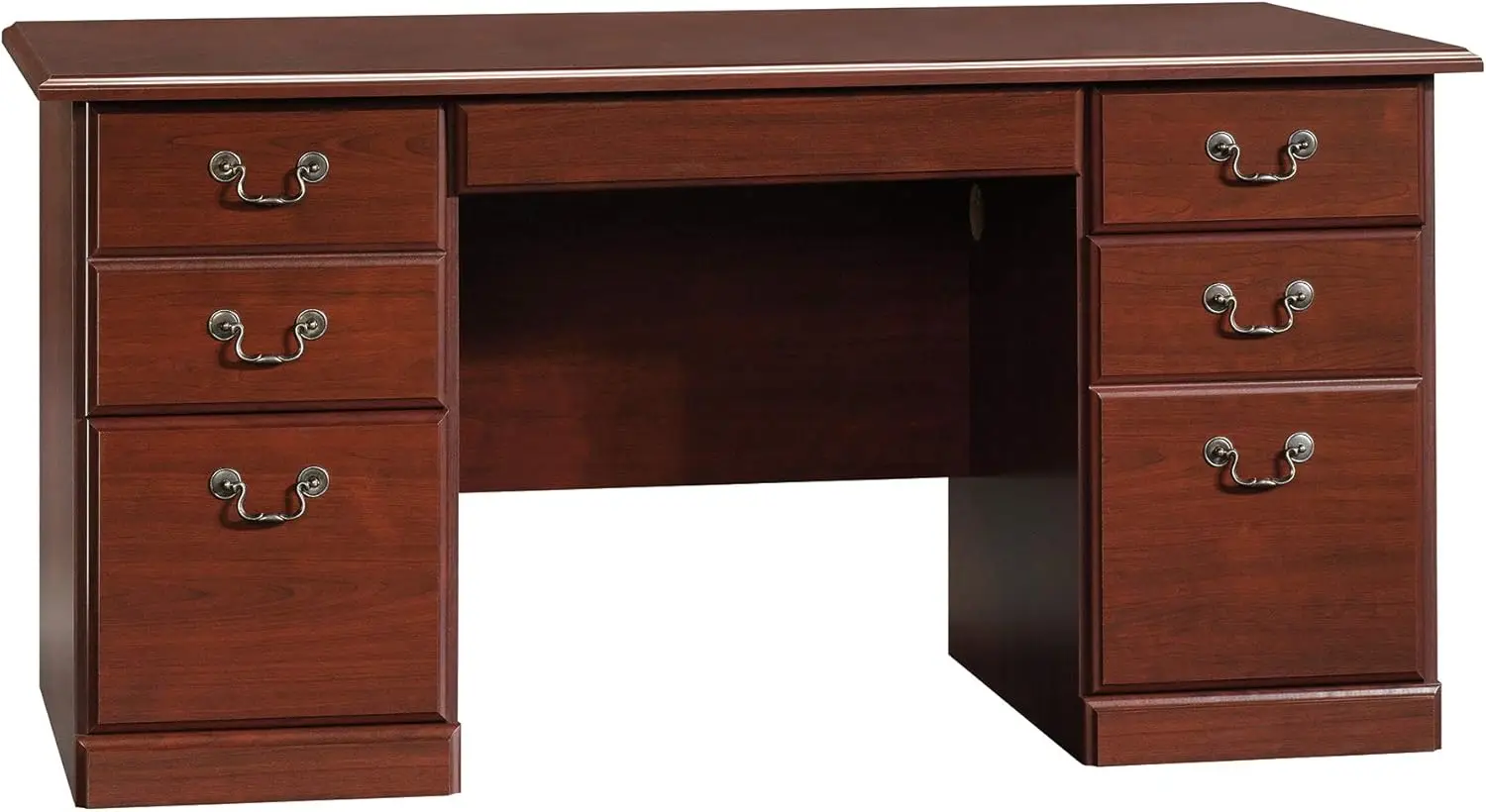 Heritage Hill Computer Desk, Classic Cherry Finish