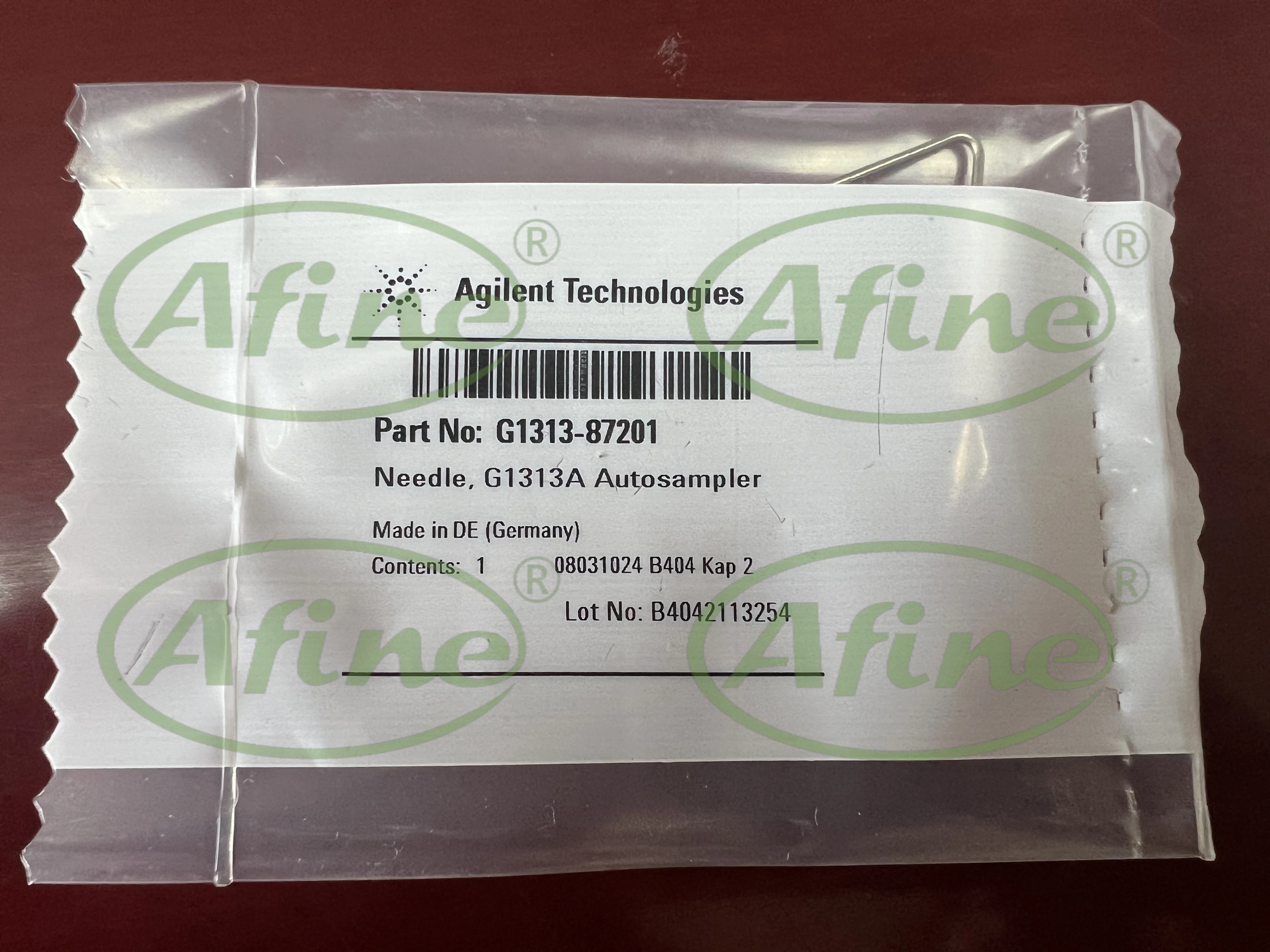 

AFINE Agilent G1313-87201,Needle Seats for HPLC,G1313A ,G1329A/B Autosampler,with G1329-87017,G1329-87012 Compatibility