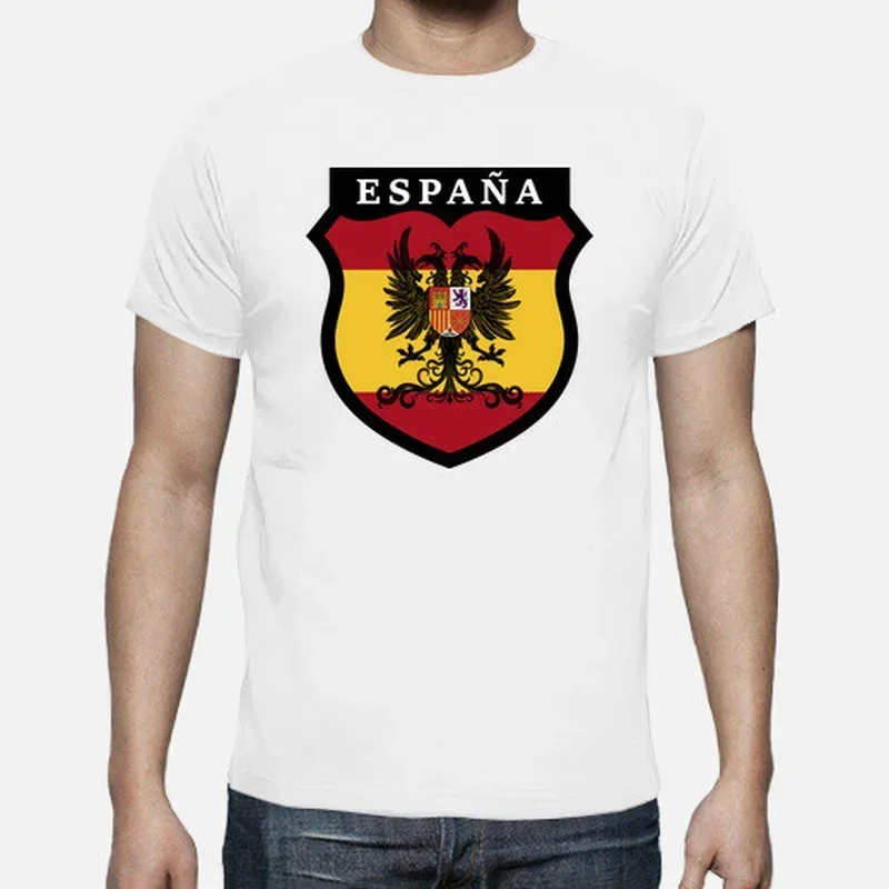 

Blasón España Con águila Imperial Men T-Shirt Short Sleeve Casual 100% Cotton O-Neck Summer Graphic T Shirts