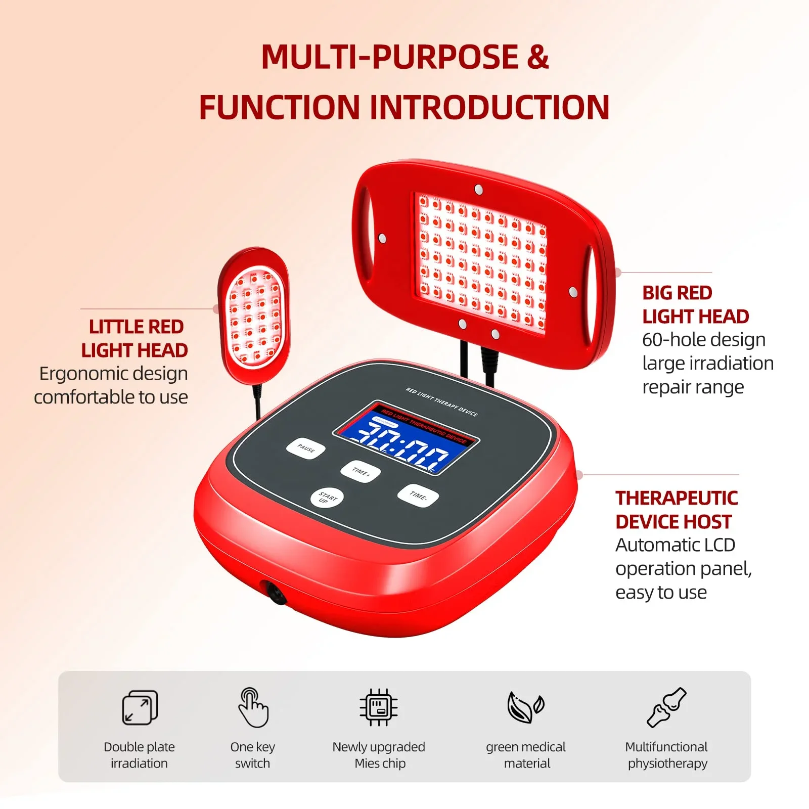 Low Level Therapeutic Device For Prostate Inflammation Physical Therapy Equipment Prostatitis Physiotherapy Machine