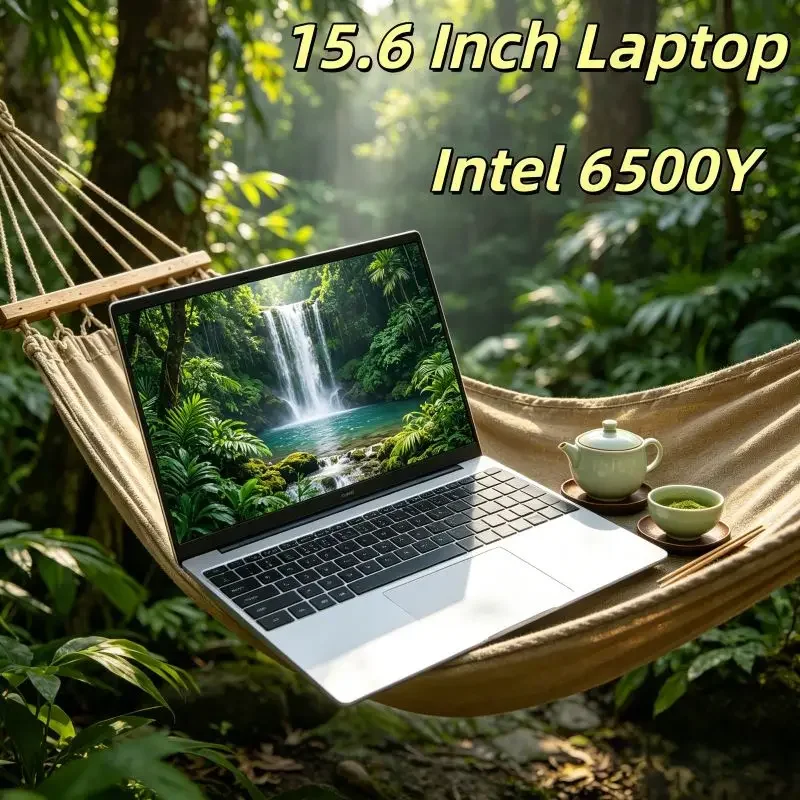 

Premium 15.6 Inch Laptop with 120Hz IPS Display, Intel 6500Y, 32GB & 2TB Storage, Built-in 5000mAh Battery for Long Lasting Use