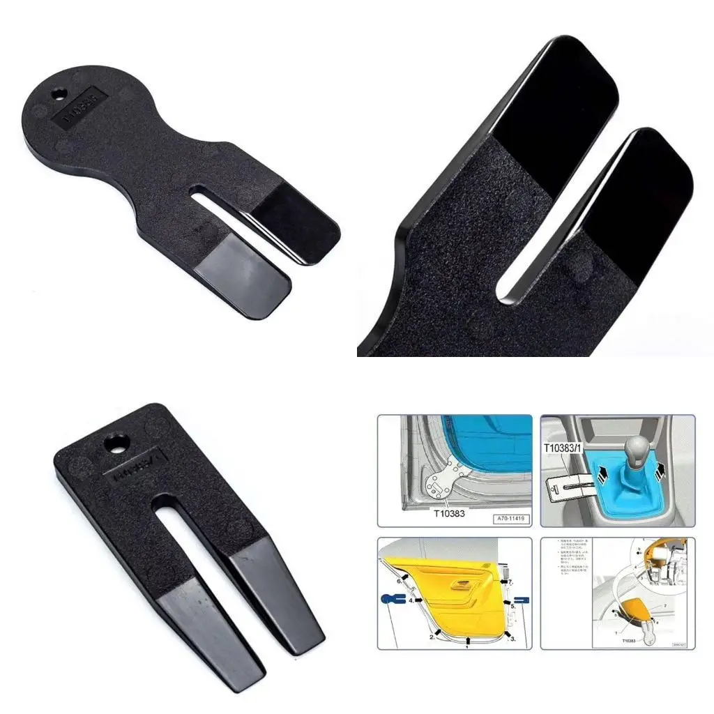 

652F Car Disassembly Tool Removal Reping Pry Tools Door Panel Plastic Trim Removal No Hurt for Your Car