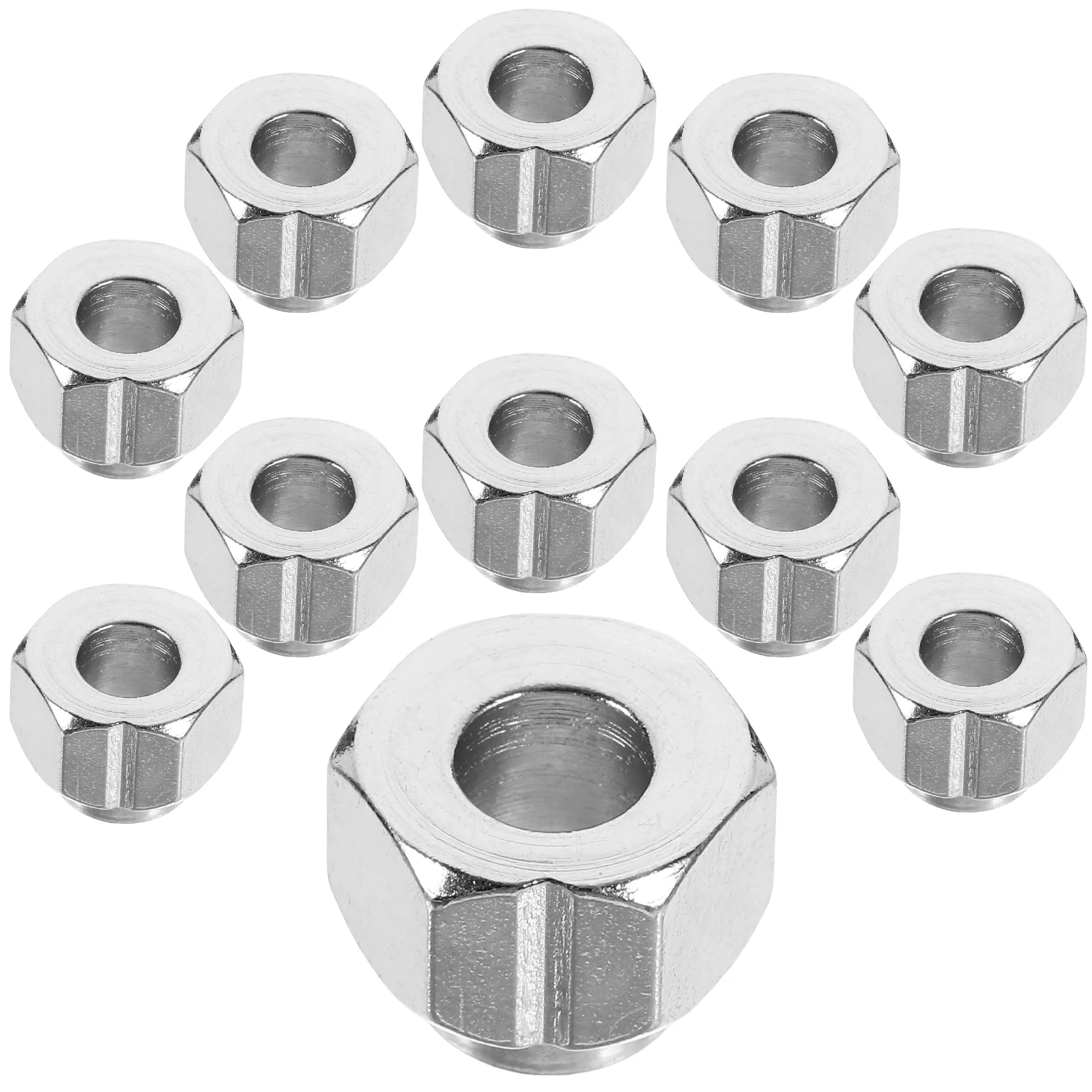 

20 Pcs 3D Printer Hardware Nut V-groove Wheel Nuts Nickel Plated Isolation Column Printers