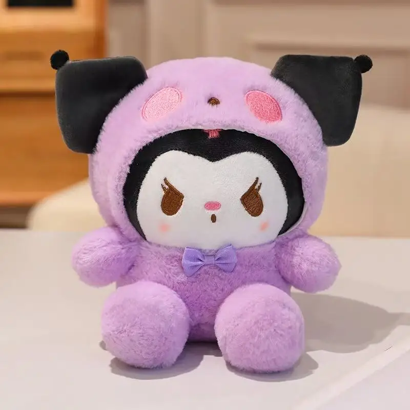 최신 변신 쿠로미 유구이 강아지 인형 귀여운 봉제 장난감 수제 인형 만화 애니메이션 귀여운 어린이 생일 선물 인형