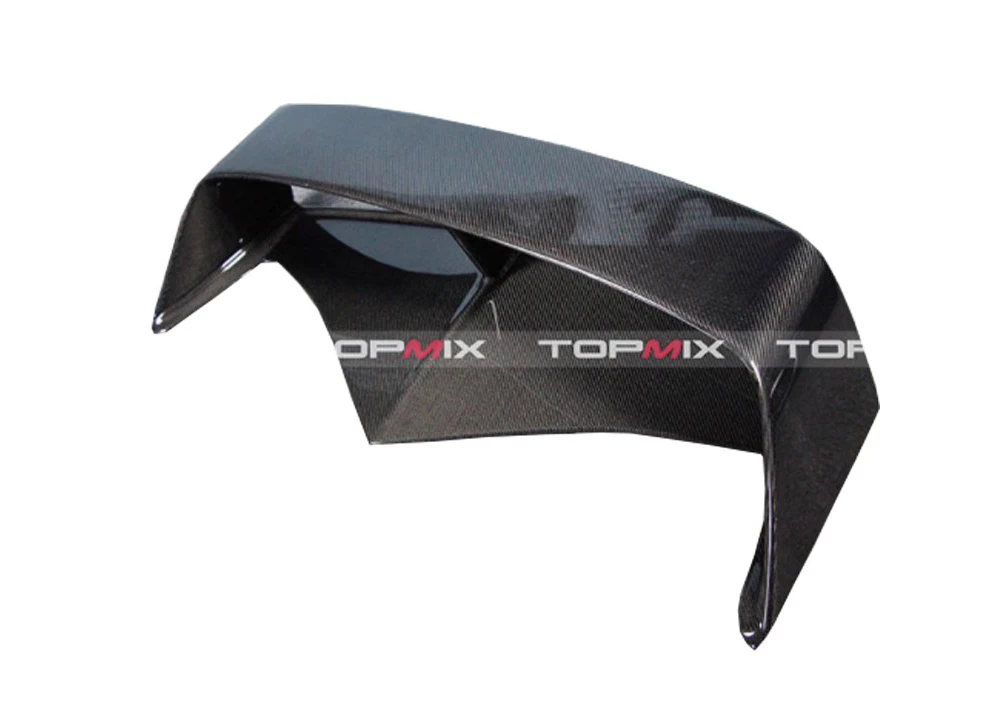 Real Carbon Fiber rear spoiler with fit for Mitsubishi Lancer Evolution IV