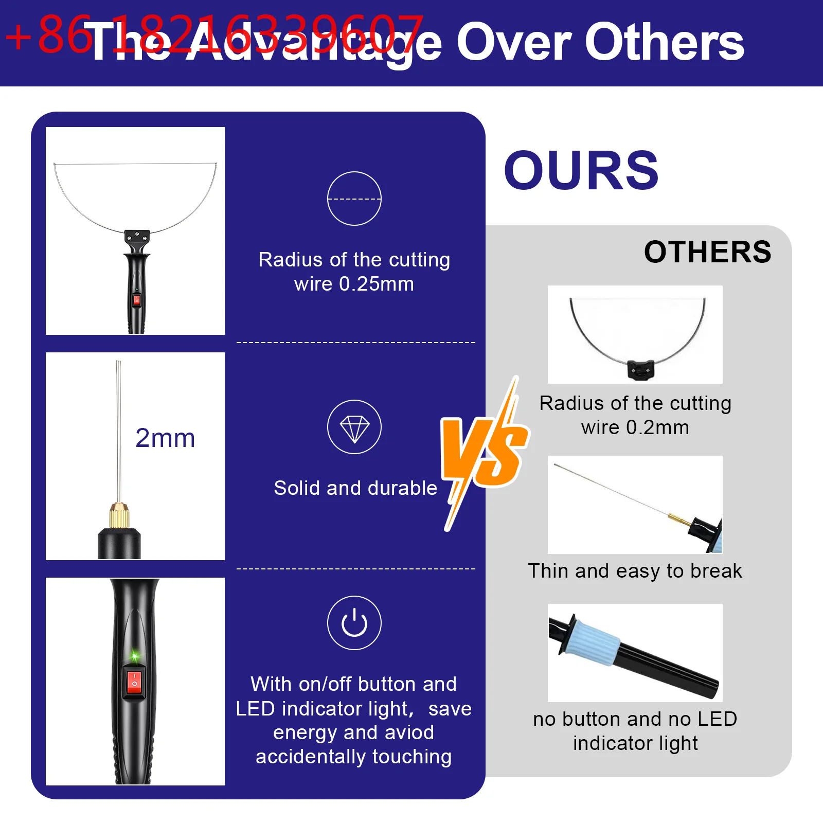 TAO 3 in 1 Foam Cutter Electric Cutting Machine Pen Tools Kit,100-240V 18W Styrofoam Cutting Pen with US Voltage