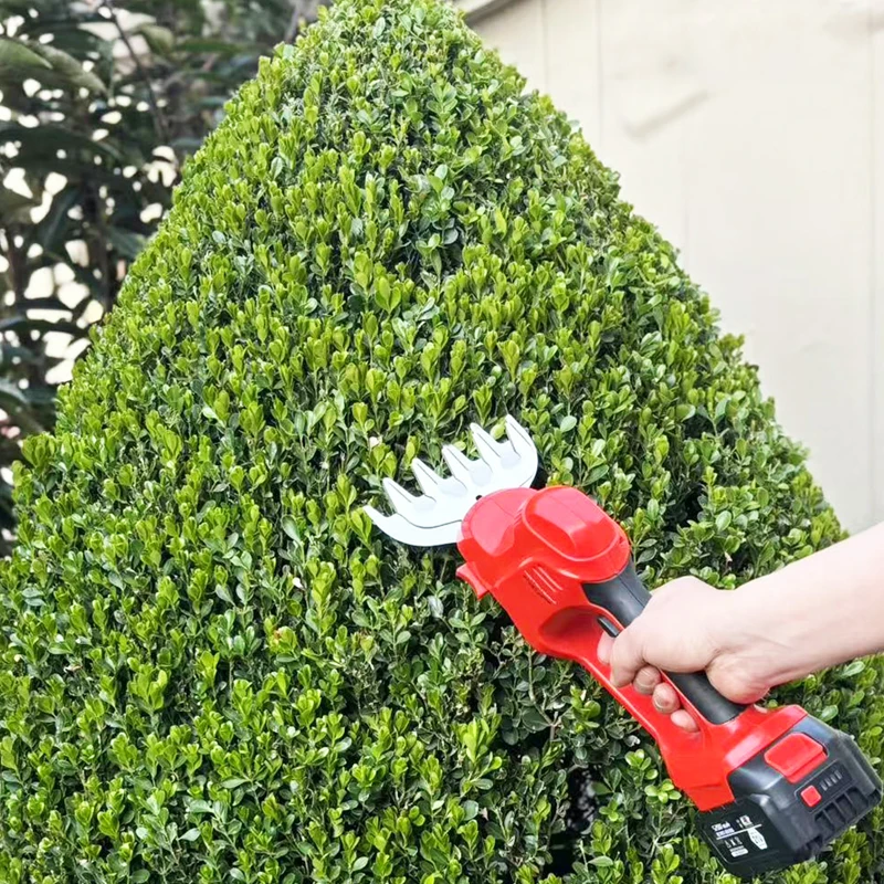 

Home Lawn Trimmer, Electric Hedge Grass Cutter with Spherical Pruner for Handheld Weeding