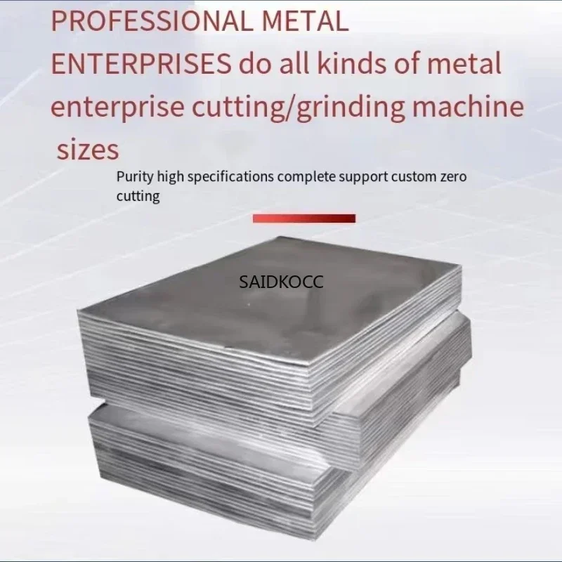 Zeer zuiver metaalleenfolie plaatplaat stralingsbescherming Pb99,99% Aanpasbare maat