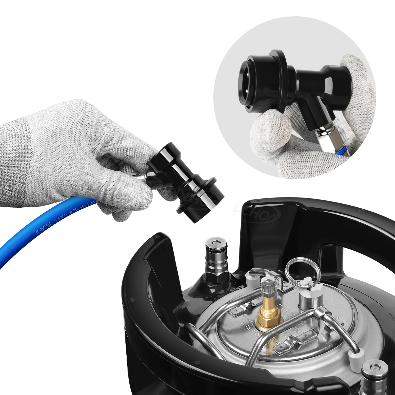 CLEZE Window Tint Sprayer Car Detailing High Pressure Car Wash Glass Cleaning Water Gun Accessories Water Gun Spray Bottle Hose