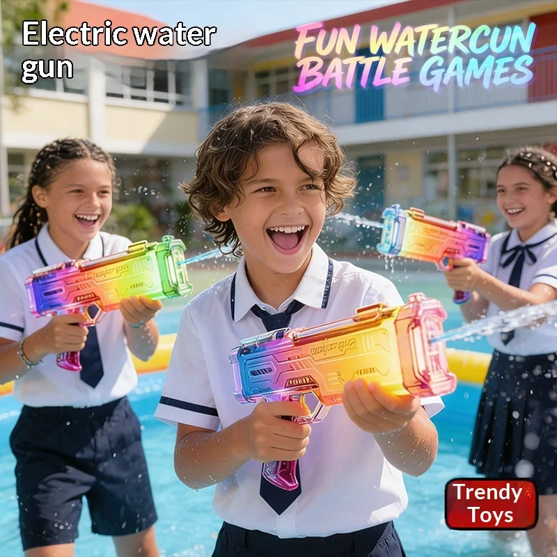 high-end-automatic-water-blaster-toy-with-led-flashing-sync-large-capacity-rechargeable-electric-pulse-gun-for-pool-party