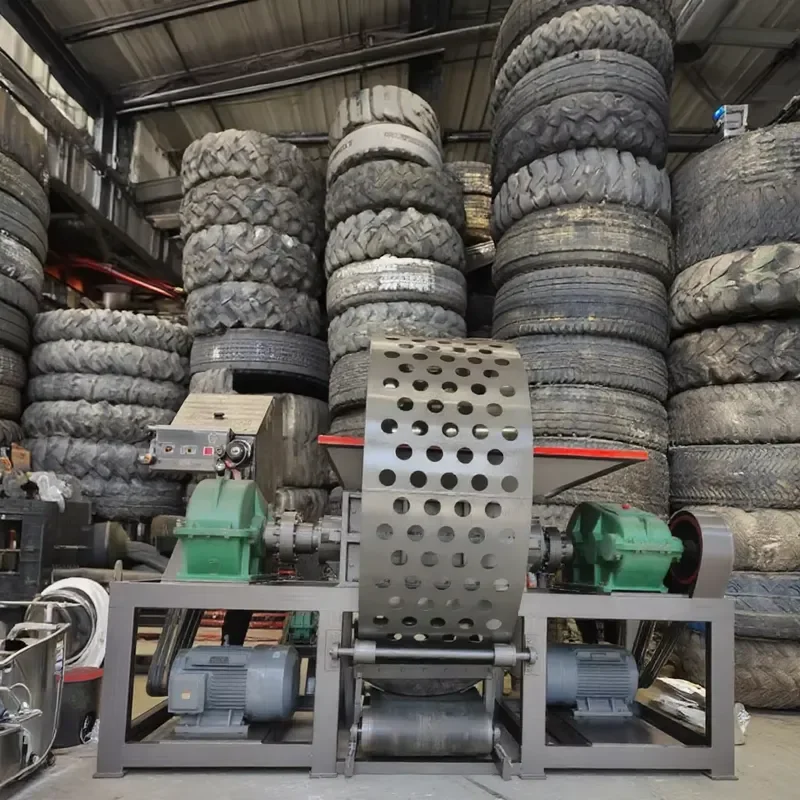 Fully Automated Tire Recycling Plant Recycling Tire Recycling Plant Fully Automated Tire Shredding Plant