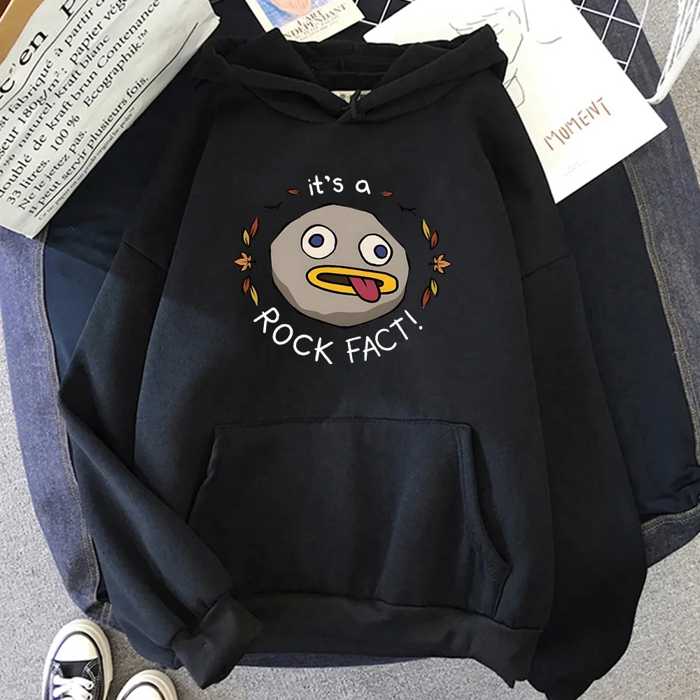 It\'s A Rock Fact Over The Garden Wall Hoodie Winter Streetwear Menwomen Pullover Fleece Long Sleeve Sweatshirts O-neck Clothing