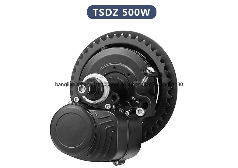 محرك TSDZ2B 500 واط دراجة جبلية كهربائية متر #2