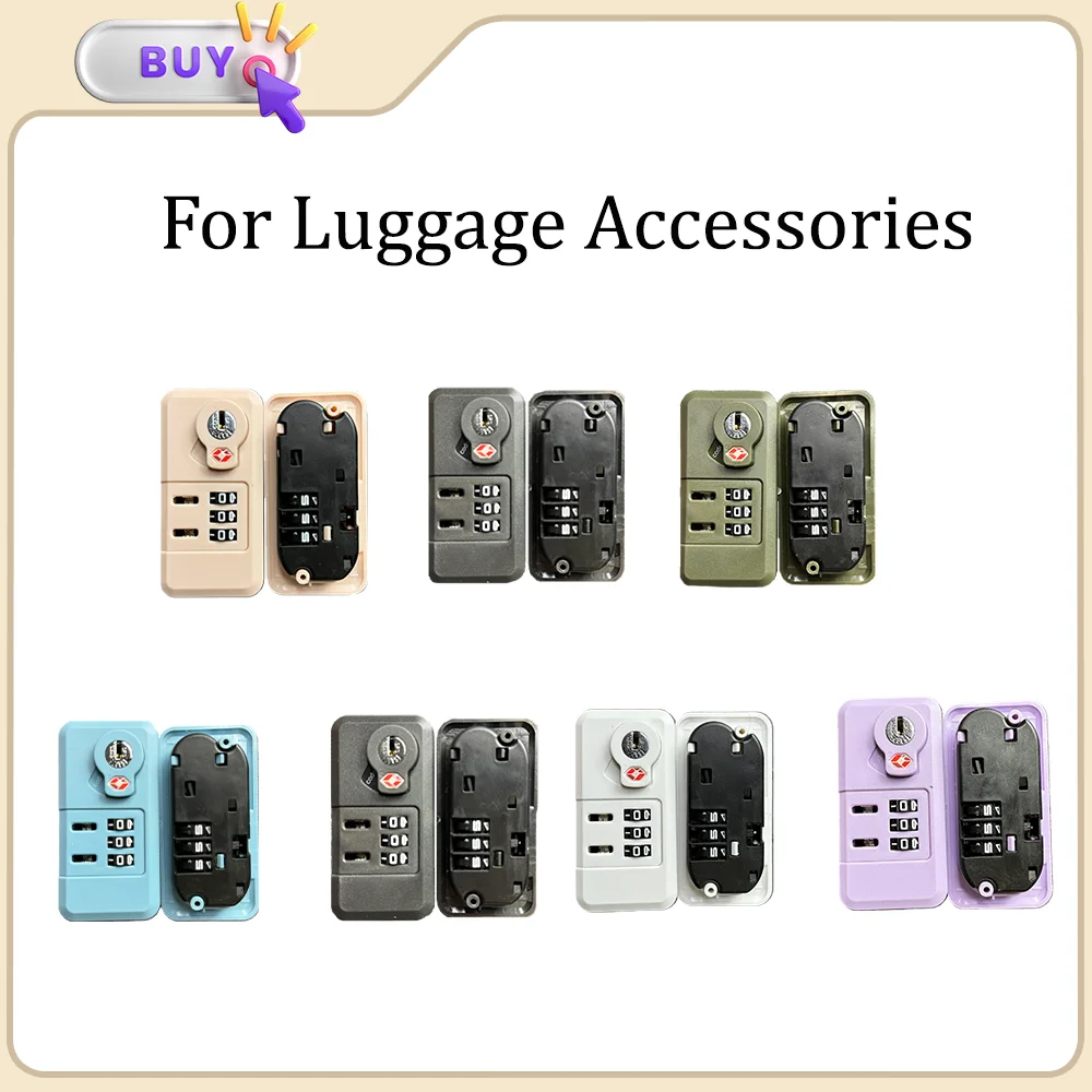 For Rimowa Essential006 code lock domestic box replacement 006 code lock color complete Travel Accessories PAssword Lock