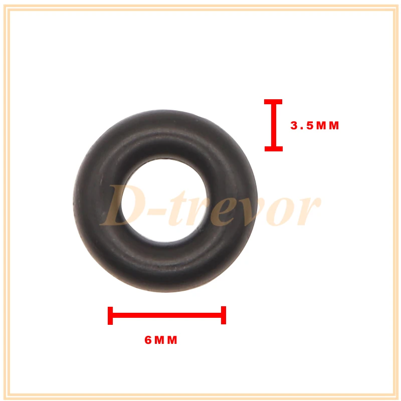 

for BUICK REGAL BUICK VERANO 500pieces Fuel injector oring seals kit 6*3.5mm rubber orings fuel injector repair kits