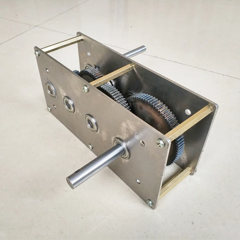 

Hand crank generator speed increasing gear box Can be customized wind hydraulic transmission gear set gearbox reduction box