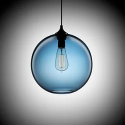 Modern LED Restaurant Pendant Lights Home Decor Glass Living Room Lighting Kitchen Dinning Room Hanging Lamp Hotel Light Fixture