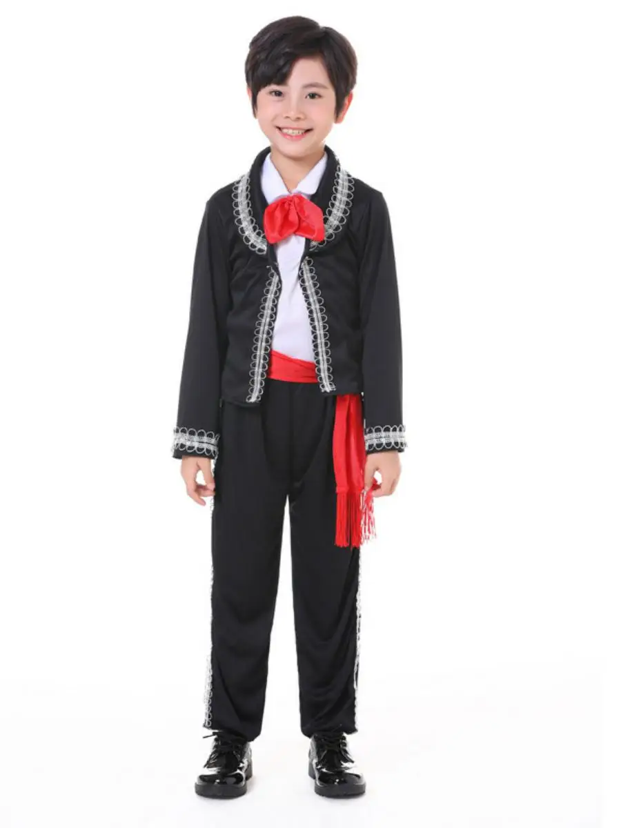 

Костюм «День мертвых» для взрослых и детей, костюм для косплея на Хэллоуин, полиэстер, весна 2023, тренд Faion