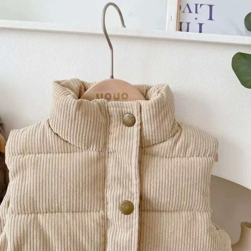 Cute Rabbit Faux Fur Plush Girls Vest Spring Autumn Coat Newborn Baby Hooded Jacket Children Toddler Outwear Casual Clothes