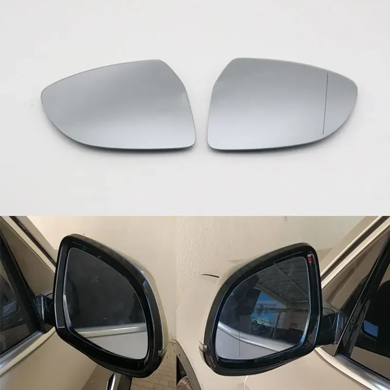 

For BMW X3 F25 X4 F26 X5 F15 2014-2018 X6 F16 2015-2018 Auto Left Right Heated Wing Door Side Rearview Mirror Glass