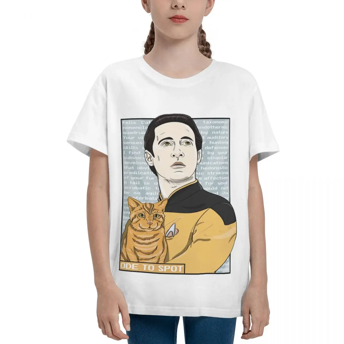 

Футболка с коротким рукавом для отдыха, Звездный путь, новое поколение