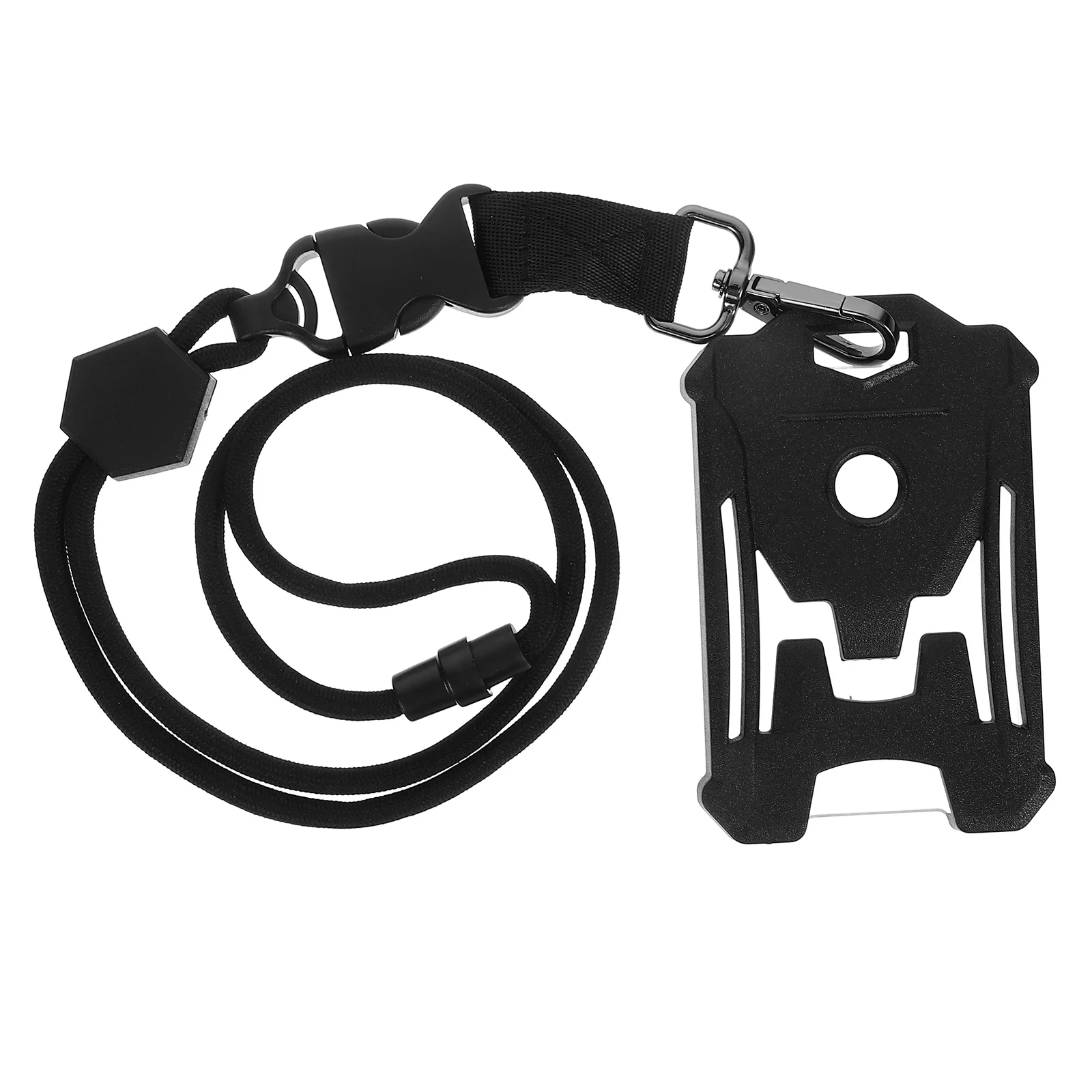 Porte-carte, Badge nominatif, manchon de carte d'identité, lanière, housse de protection transparente pour cartes de jeu d'employé, cartes de visite
