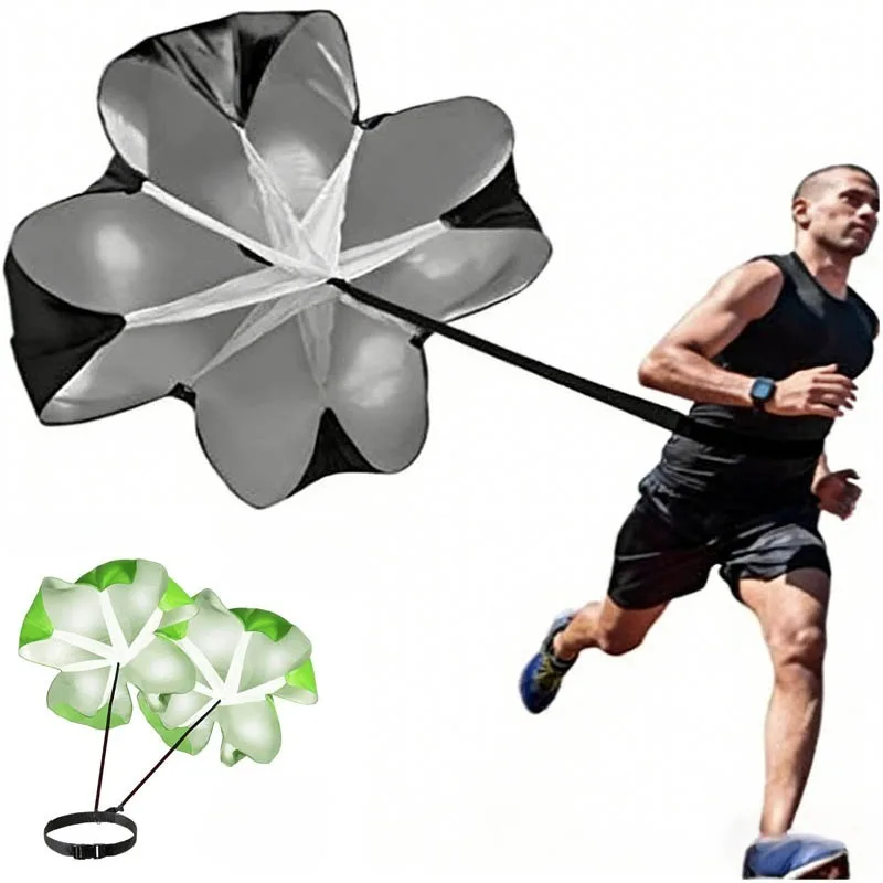 

Adjustable Speed Running Speed Parachute Adjustable Nylon Belt Parachute Power Speed Training Chute Sports Obstacles Tool