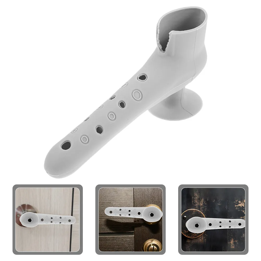 

Набор из 3 силиконовых защитных накладок на дверные ручки с присосками, предотвращающих удары, для дома и офиса, защита для дверных ручек и стен, предохранительные стопоры