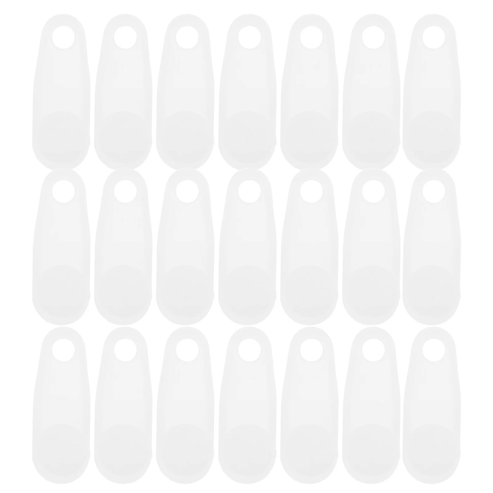 

Curtain Track Glider Hooks 100pcs Heavy Duty No Drill Ceiling Mount White Plastic Drapery Hangers