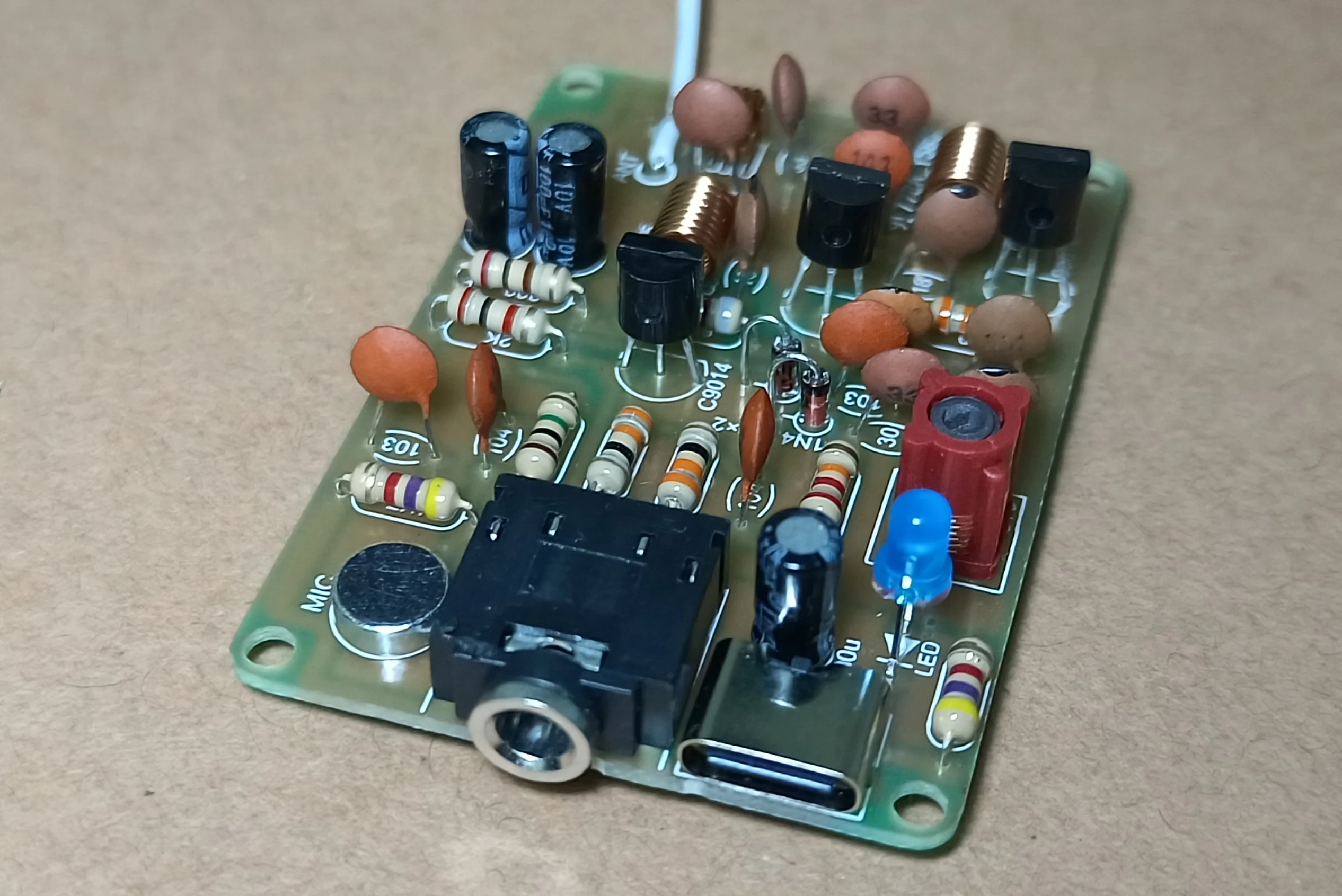 FM Radio/wireless Microphone Welding Kit/transmitter Module MP3 Repeater DIY Tuner Transmitter