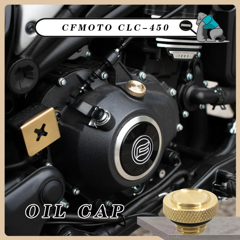 Customized for CFMOTO CLC450 Aluminum Motor Engine Oil cover Guard