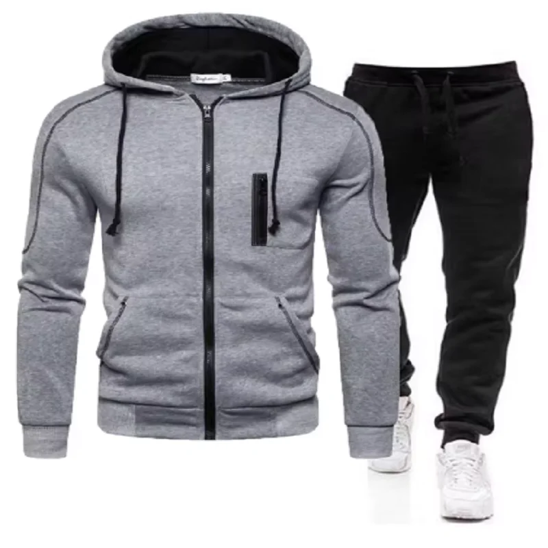 

Men's Sweatshirt Long Sleeve Jacket Hoodie Zipper Closure Jacket Men's Hoodie Funny Wolf Printed Fall and Winter Jacket