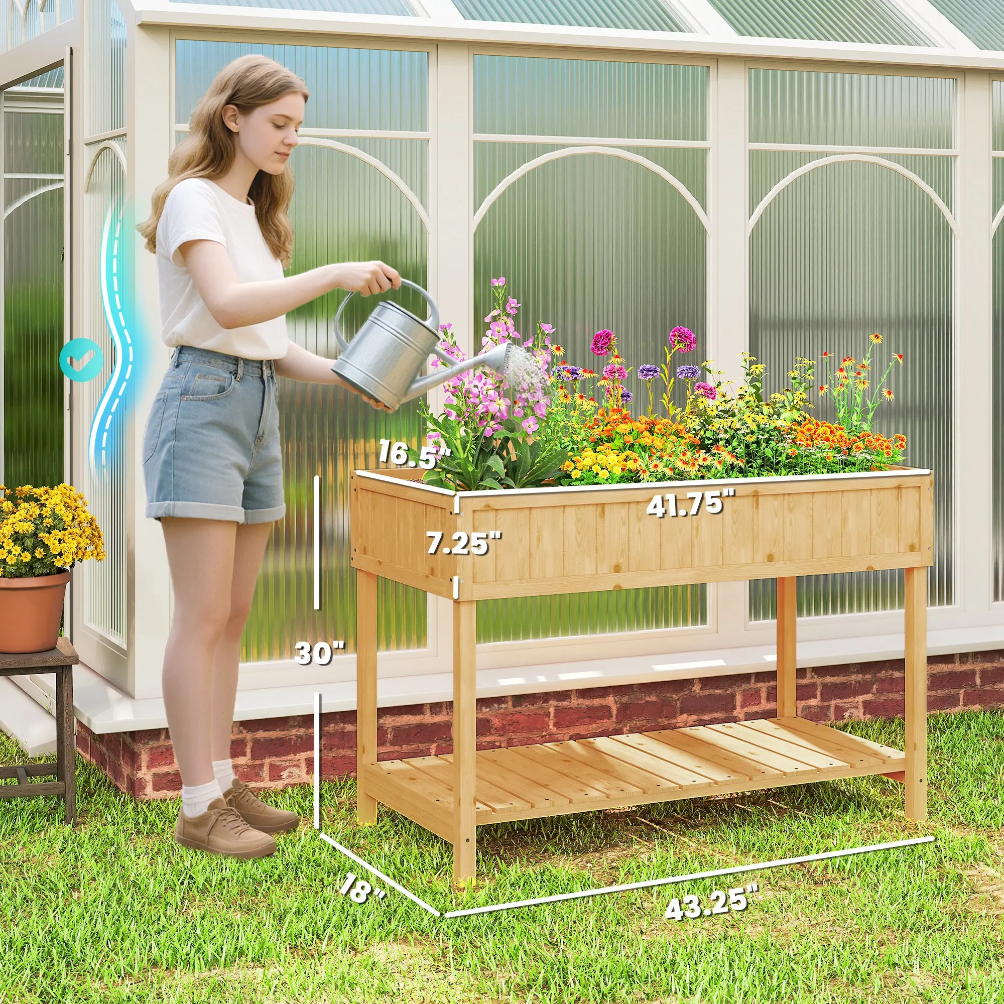 Support de plantes de jardin n - Garden Storage Box avis et prix