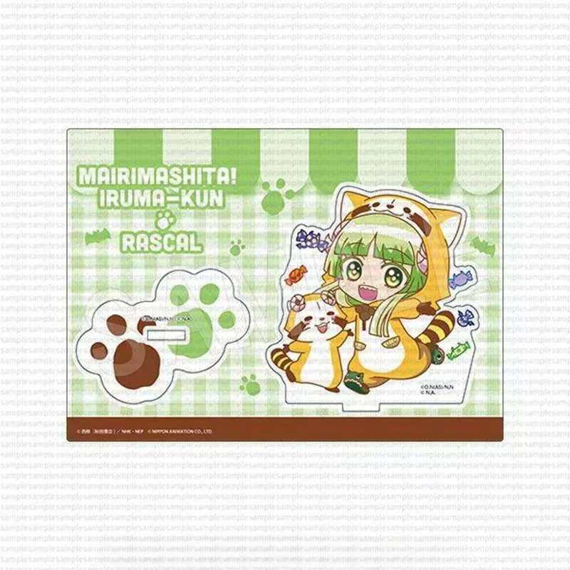 마이리마시타! 이루마군 애니메이션 주변기기 다람쥐 버전 클라라 발락 아크릴 스탠드 오페라 스탠딩 플레이트 스즈키 이루마 장난감 선물