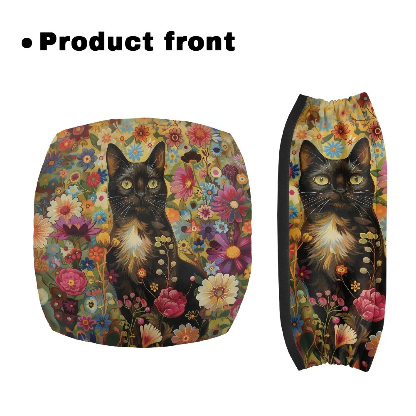 Art & Craft Paper For Kids - Coloranimal Floral Cat Art Pack of
