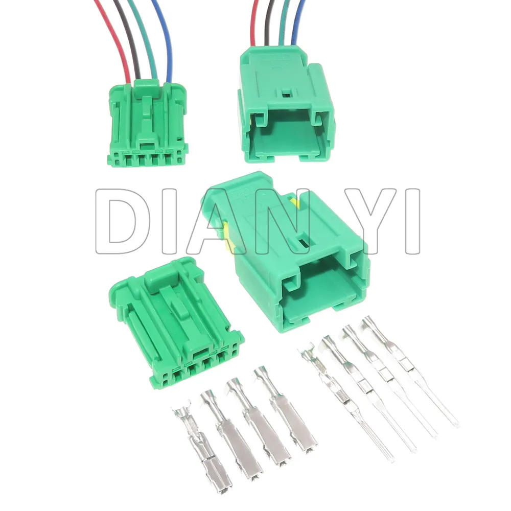 1 Set 4 Way 1.5 Series Auto License Plate Door Light Taillight Wire Harness Plug AC Assembly 98822-1045 98817-1045 For Citroen