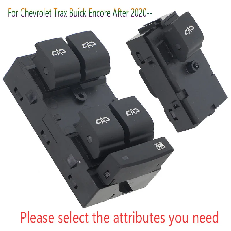 

Car Accessories for Chevrolet Trax Buick Encore 2020- Electric Power Master Window Switch Glass Liter Control Regulator Button