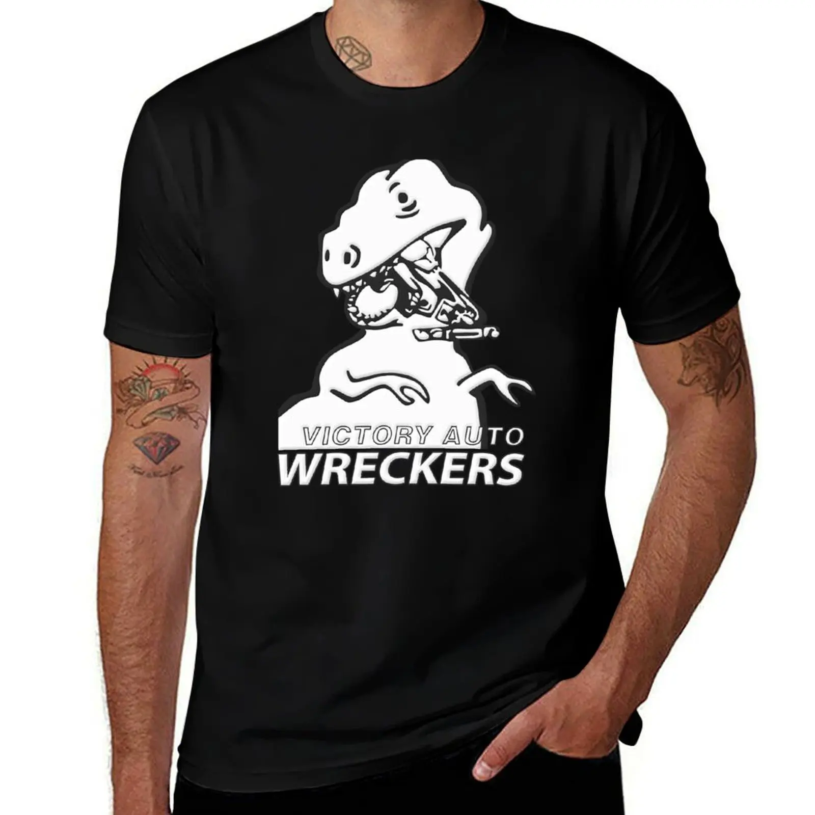 

shirts t cotton T-Shirt t man shirts Auto man slim fit Wreckers man for t graphic shirt Victory