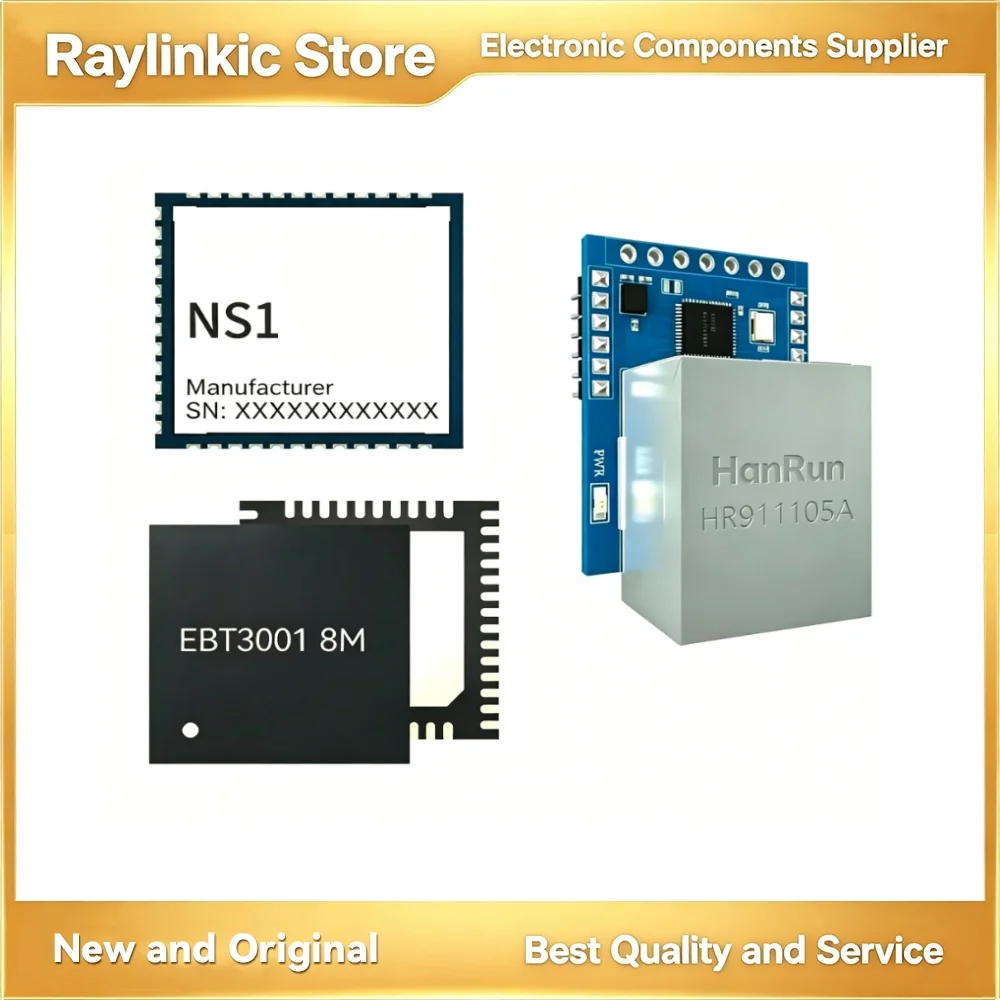 EBYTE NT1-B/NT1/NS1 NS1-TB EBT3001 TTL Level to RJ45 Ethernet Module Modbus Gateway with MQTT Dynamic IP Low Power Consumption