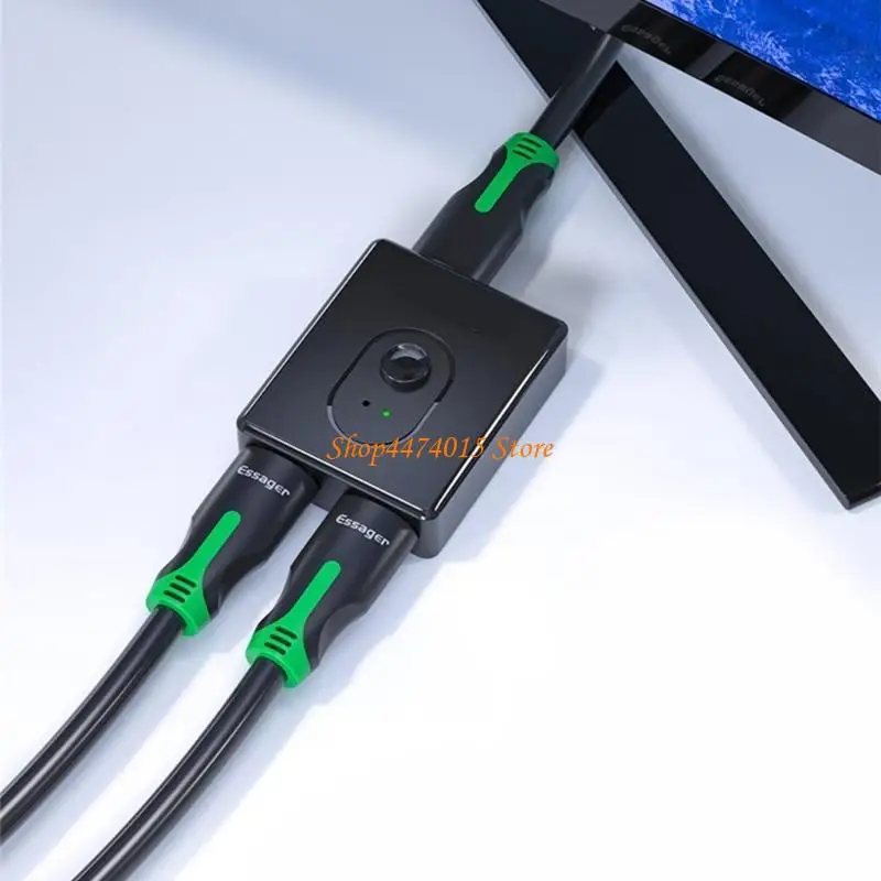 K1AA HDTV Switcher 4K@30 Гц Сплиттер Двунаправленный HDTV Switcher 2 в 1 ручной HDTV.