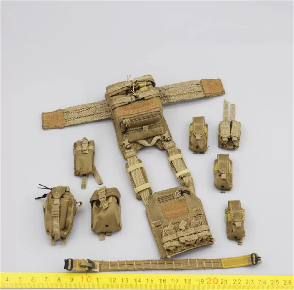 

Minitimes M050 1/6 Soap Soldier Doll Duty Man Toys Model Hang Chest Vest Bags Waist Belt For 12" COO BD001 Figure Doll DIY