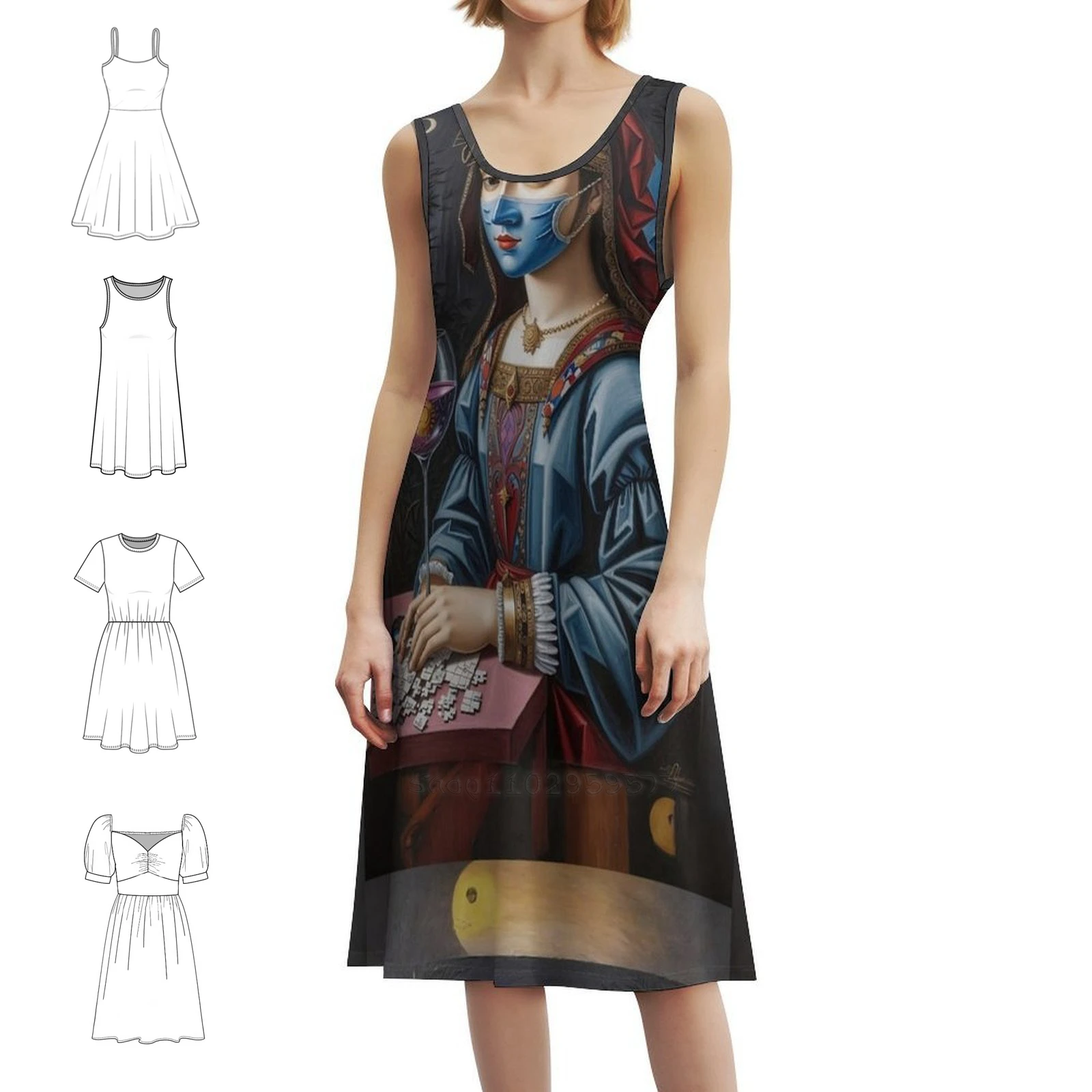 

Monalisa New4 Шикарное платье в стиле бохо Элегантное модное пляжное платье для свадебной вечеринки Monalisa Повседневная женская одежда с круглым вырезом